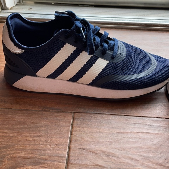 MENS NAVY ADIDAS SIZE 11 - Picture 5 of 6